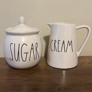 Rae Dunn Cream & Sugar Set